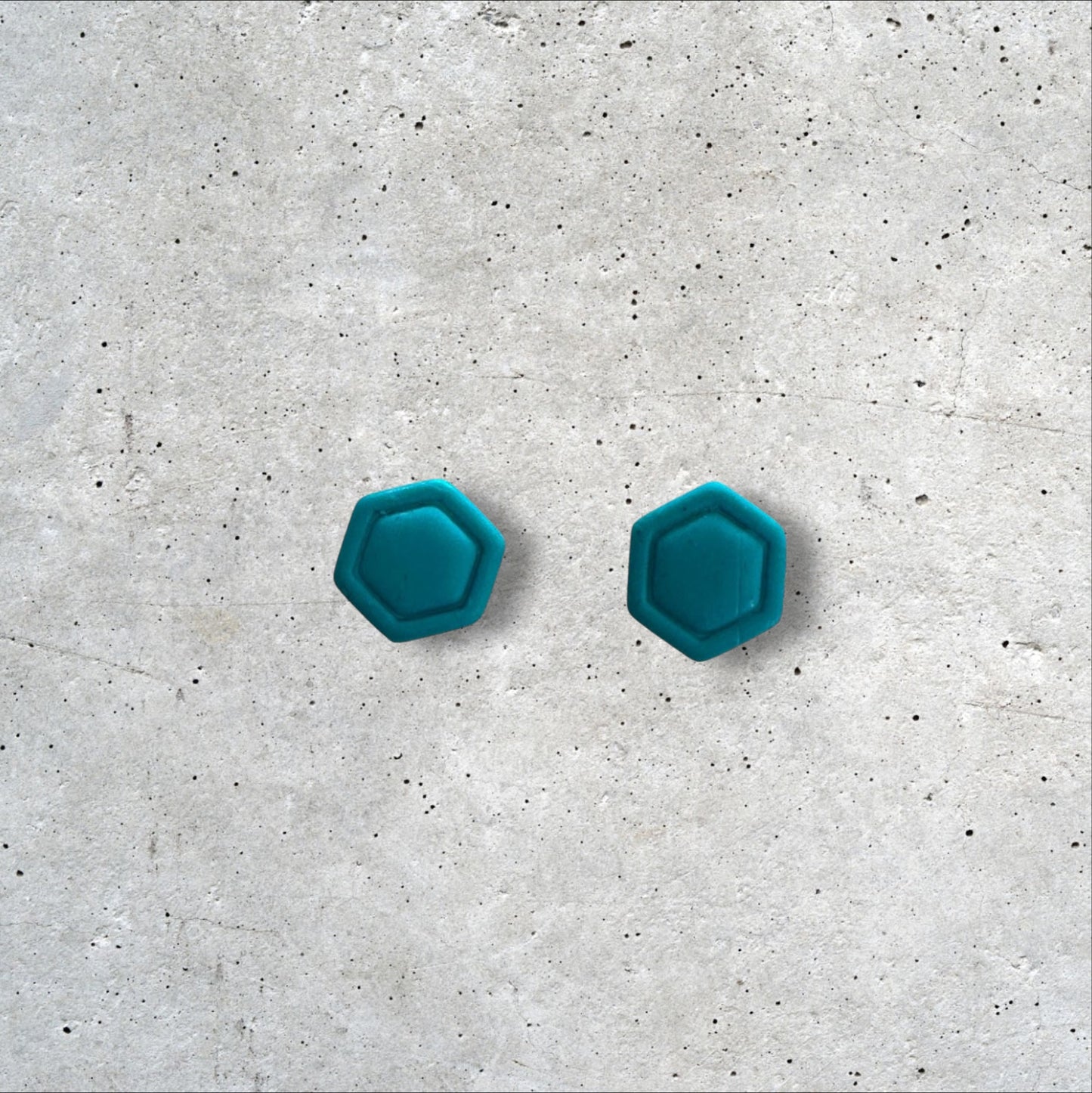 SMALL HEXÁGONO AZUL CLARO